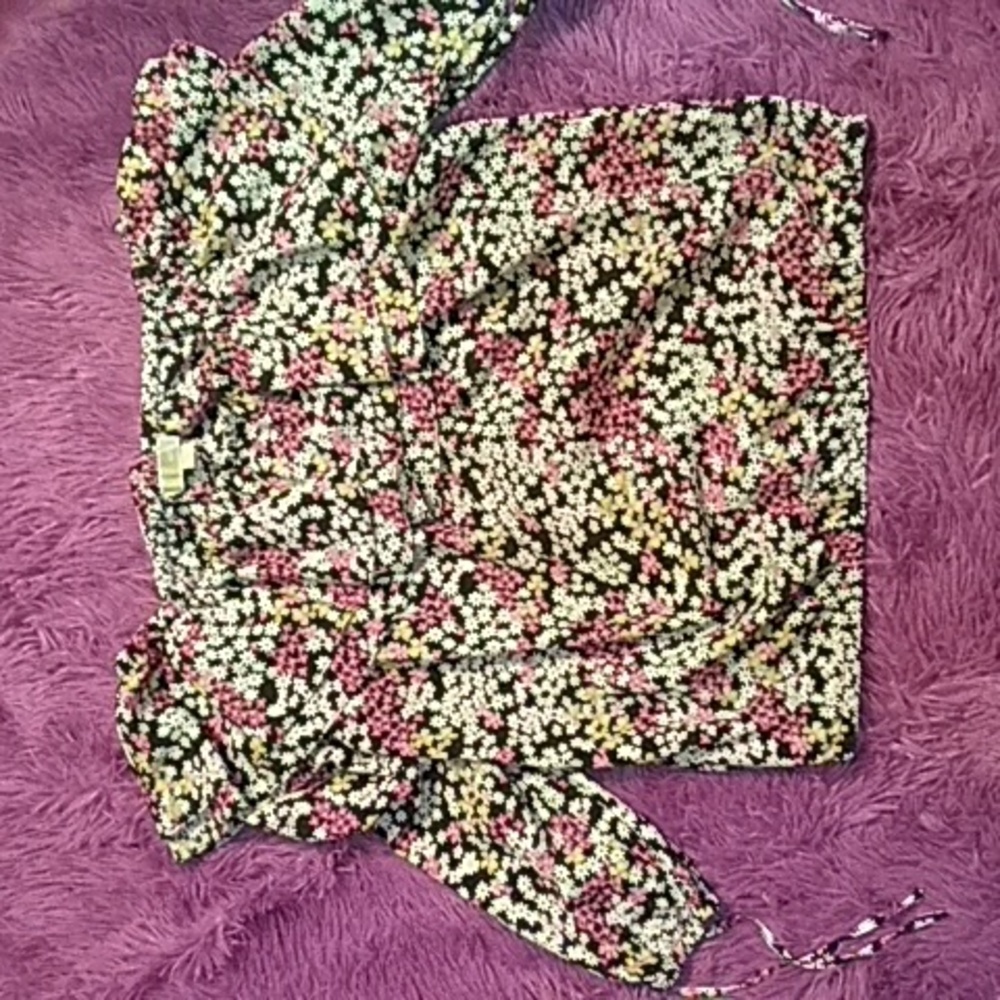 Michael Kors Top, Size Large, Floral Color